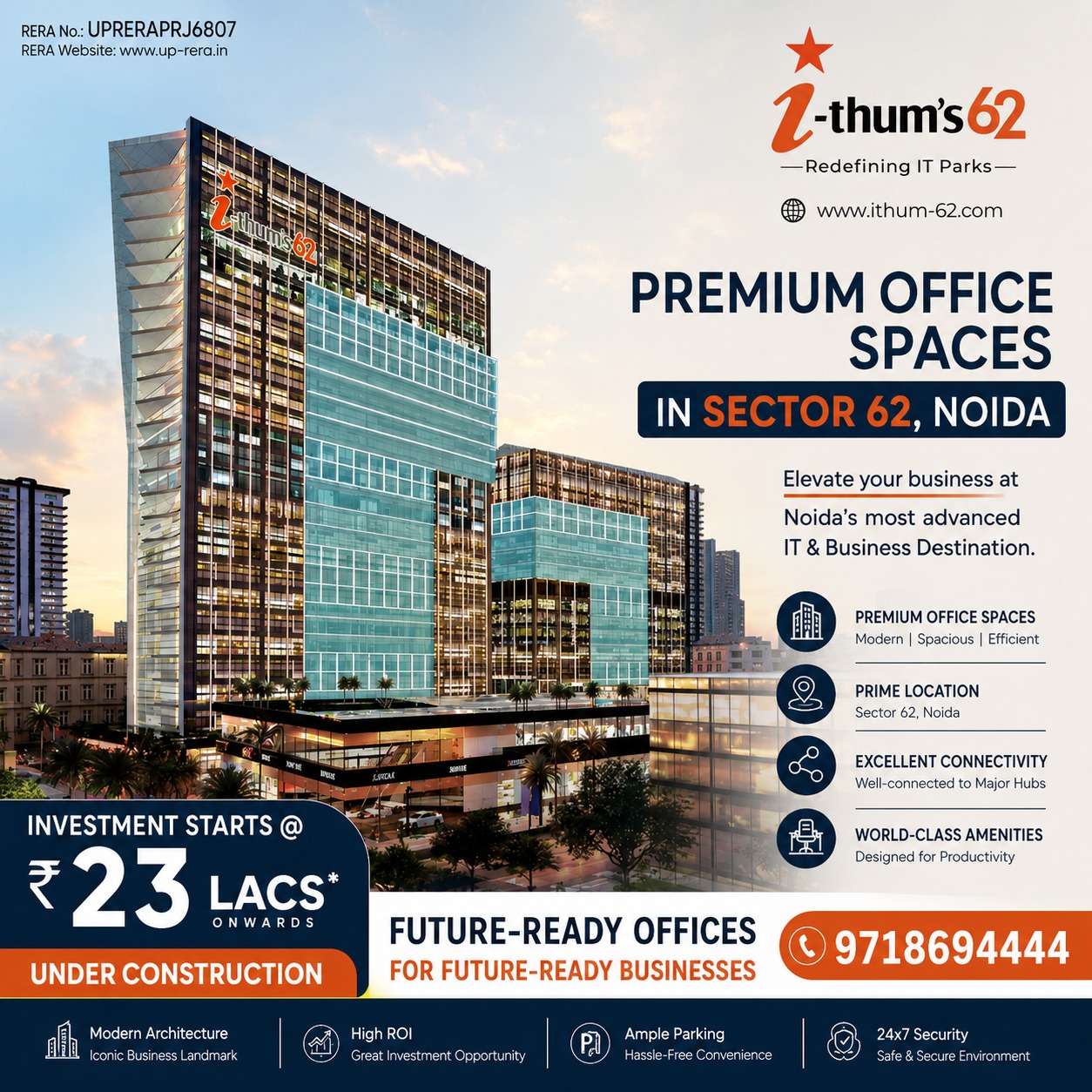 Coworking Office Space Noida Sector 62